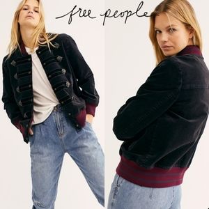 Free People Atlas Cord Bomber Jacket worn only once